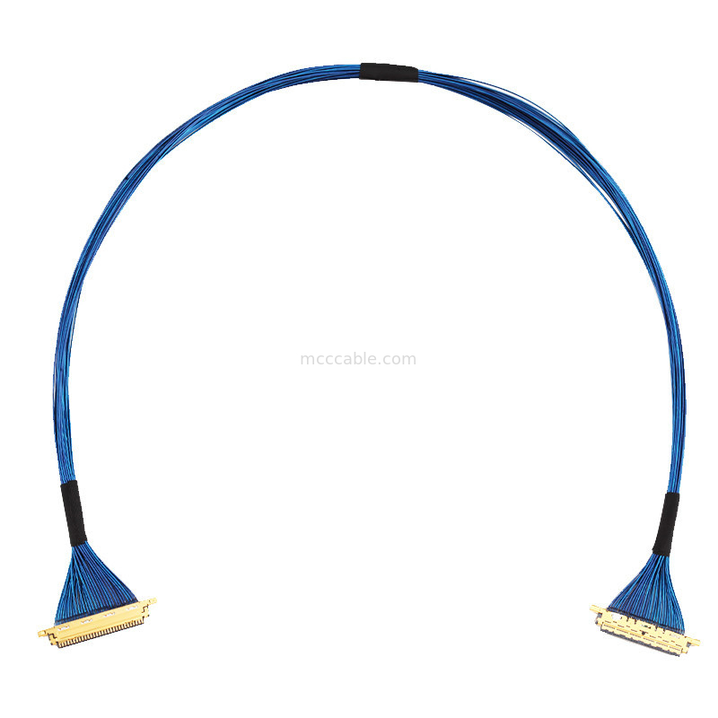 Micro Coaxial 20453-230T-03 tot 20453-230T-03 Lvds Edp Kabel Assemblage 0,5 mm Pitch