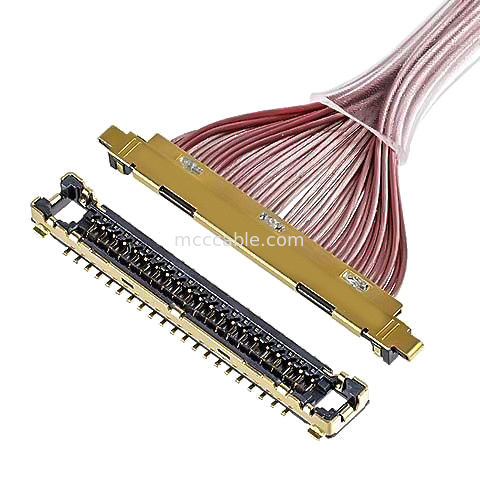 20531 20532 20533 040T 040E 2799-040 pitch Rechthoekige verticale paring type Micro-coaxiale connector