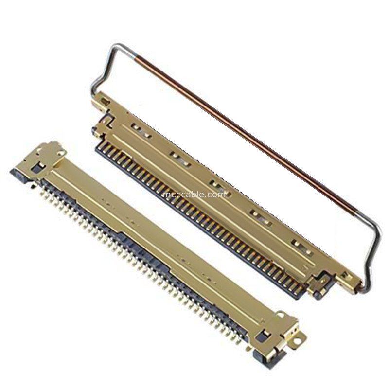20453 20454 20455-240T A40E-76 2574 2576-0402 Coaxkabel 0,4 mm pitch Horizontaal paringstype micro-coaxia
