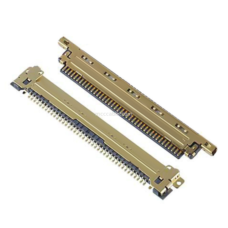 20453 20454 20455-240T A40E-76 2574 2576-0402 Coaxkabel 0,4 mm pitch Horizontaal paringstype micro-coaxia