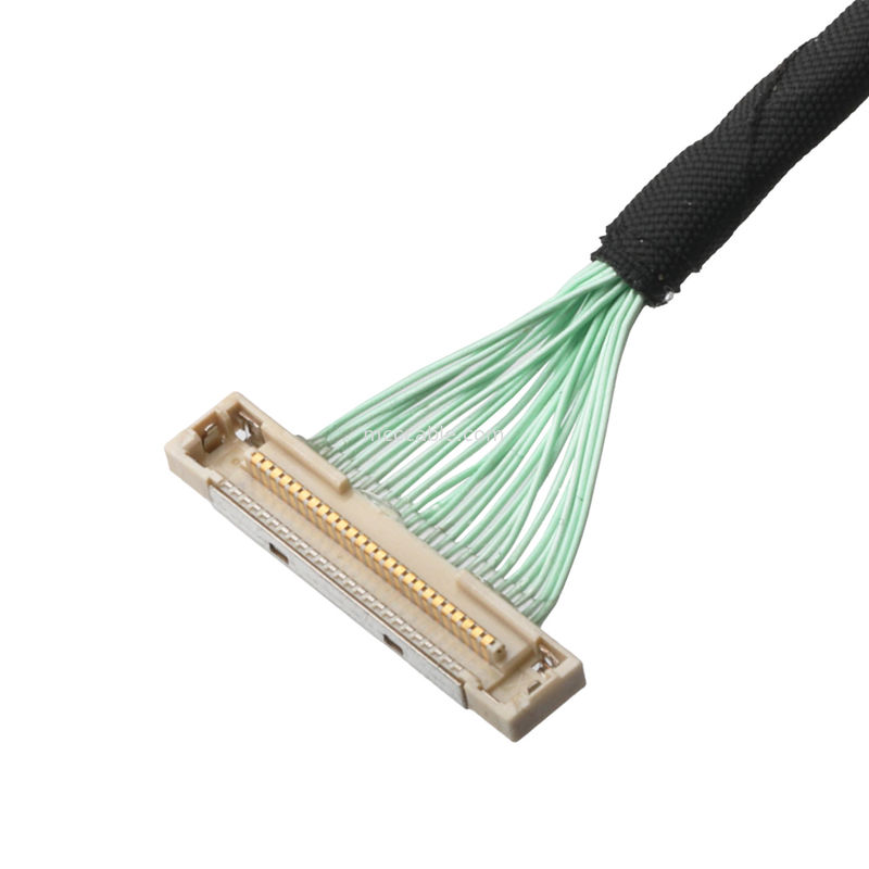 Connector UAV kabel assemblage Lvds Edp kabel assemblage DF36-25P-0.4SD Micro coaxkabel