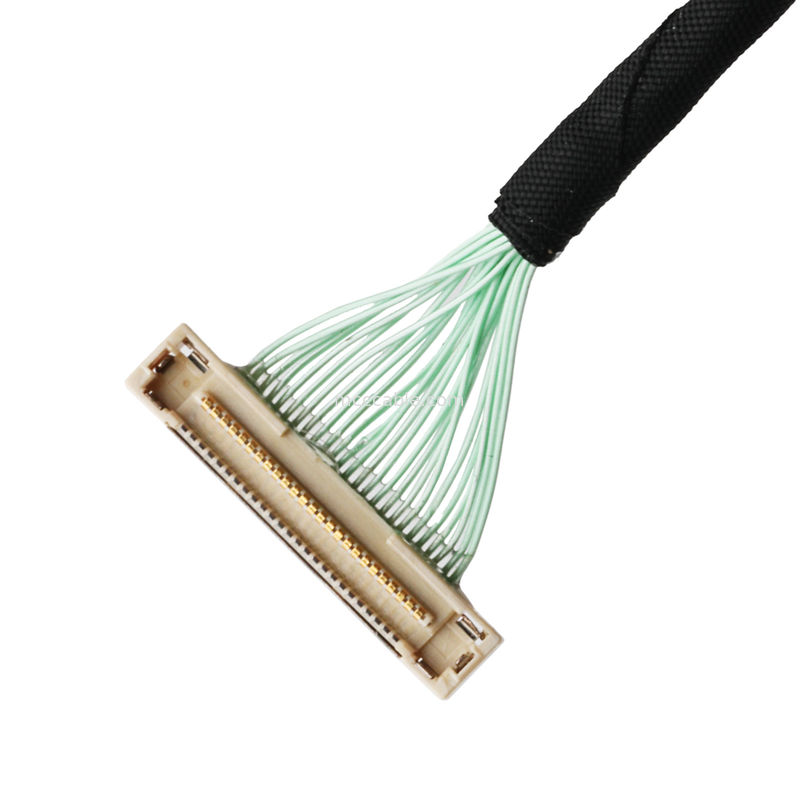 Connector UAV kabel assemblage Lvds Edp kabel assemblage DF36-25P-0.4SD Micro coaxkabel