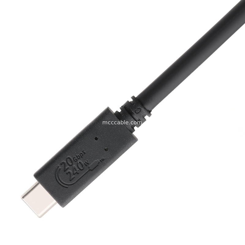 USB4 Kabels 8K 240W 20Gbps Industriële USB4-kabel ultrahoge transmissie snelheid supersnel opladen