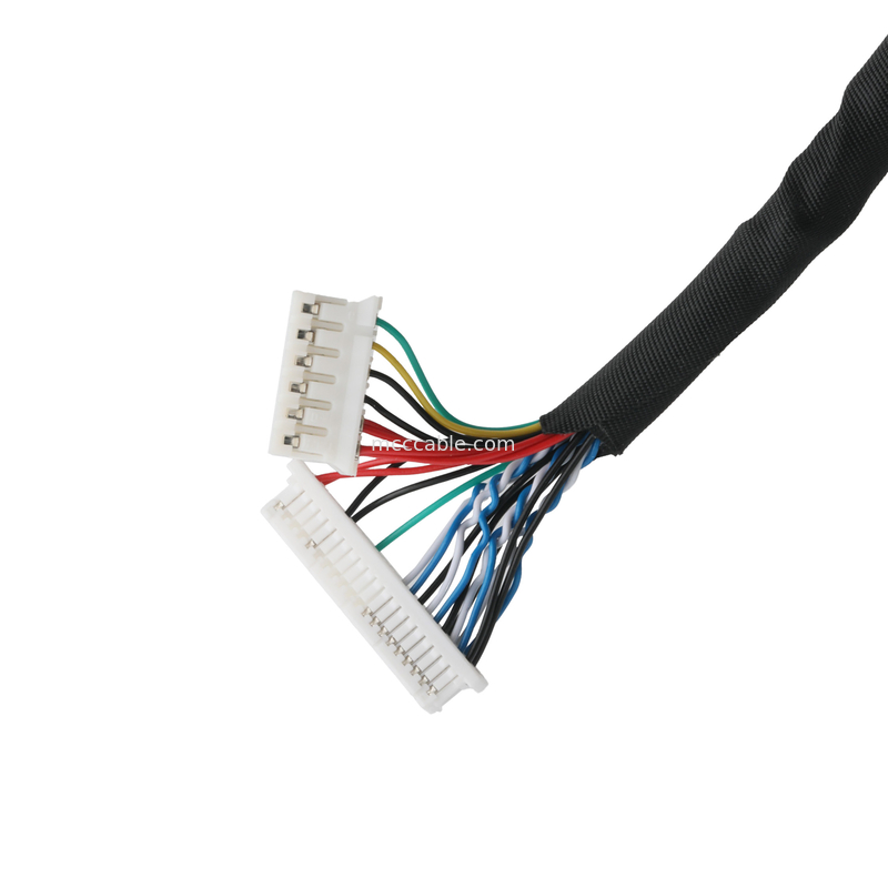 JAE FI-X30HL naar JST SHDR-40V-S-B 40P en JST PHR-6 aansluitkabel