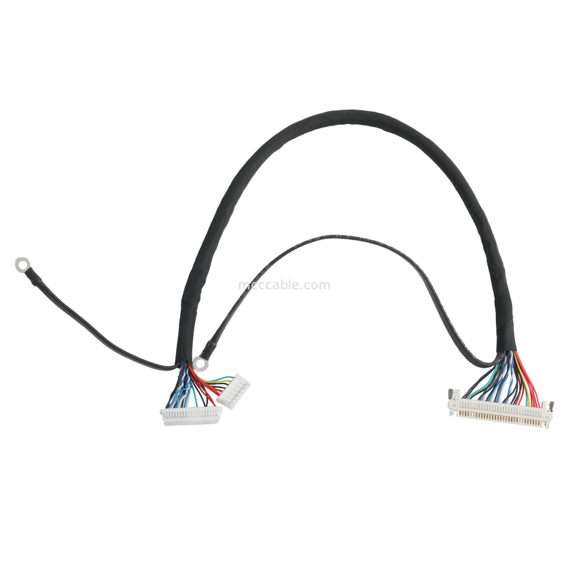 JAE FI-X30HL naar JST SHDR-40V-S-B 40P en JST PHR-6 aansluitkabel