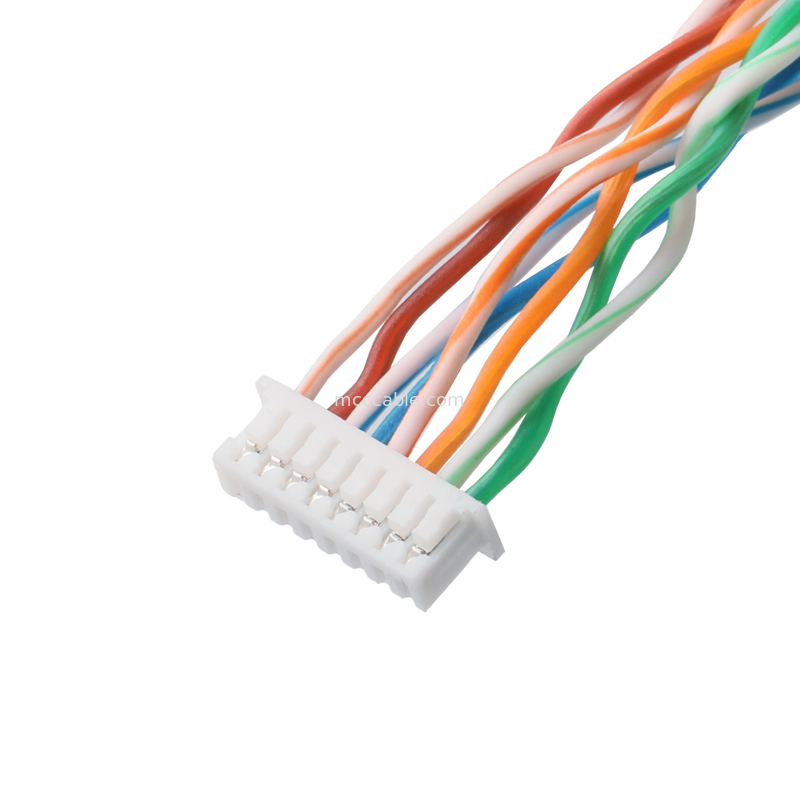 IP67 waterdichte cirkelvormige 8-pinnenconnector SA812/S8S met CAT5e-kabel voor camerasystemen