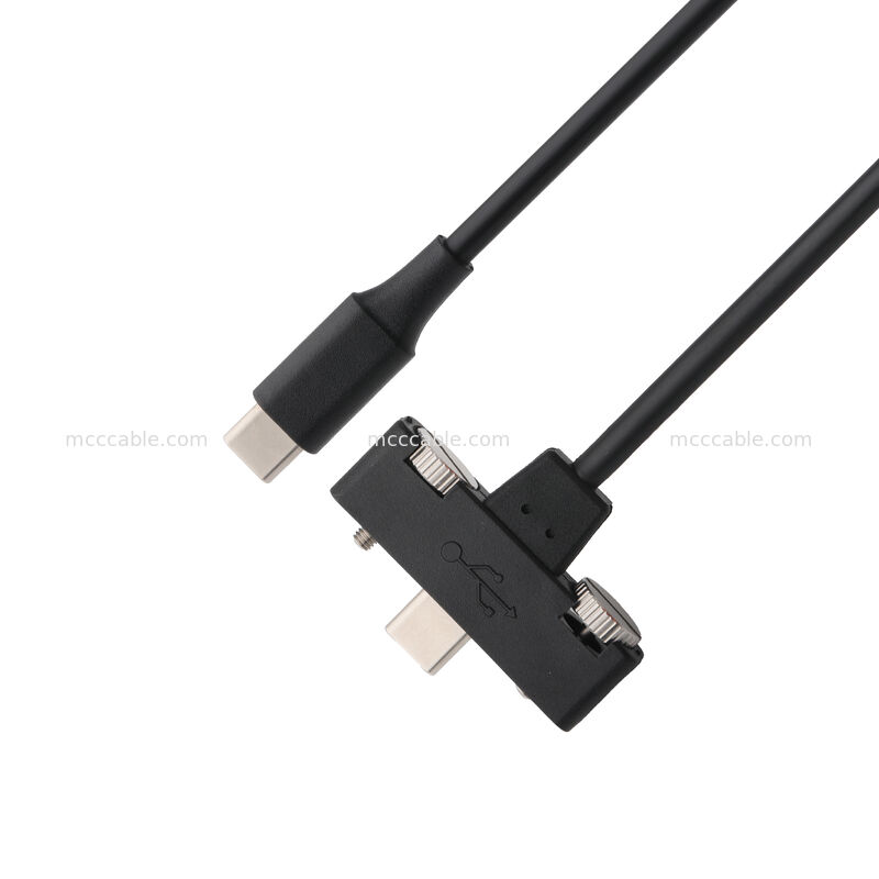 USB-C naar USB-C-kabel, hoge snelheid 40Gbps-overdracht, 100W PD-opladen, afgeschermd