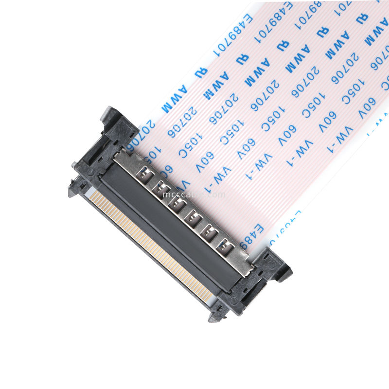 51-pin RE51 FFC-kabel, 0,5 mm pitch, UL489701, EMI-geschermd, 2 Gbps gegevenssnelheid