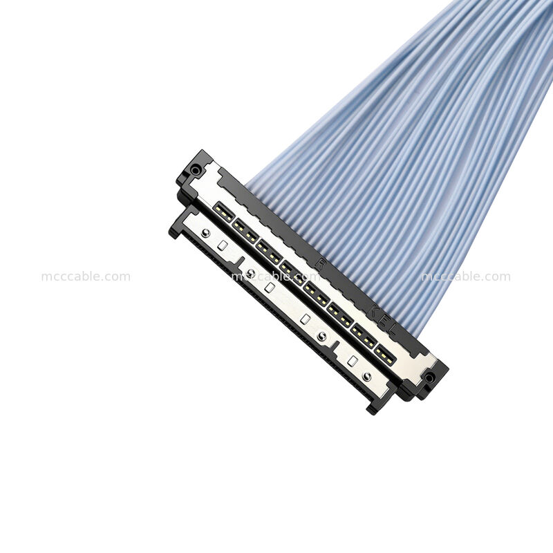 0.4mm USL20-30SS-050C Micro Coax Cable Militaire schok- en trillingsbestendig voor tactische camera's