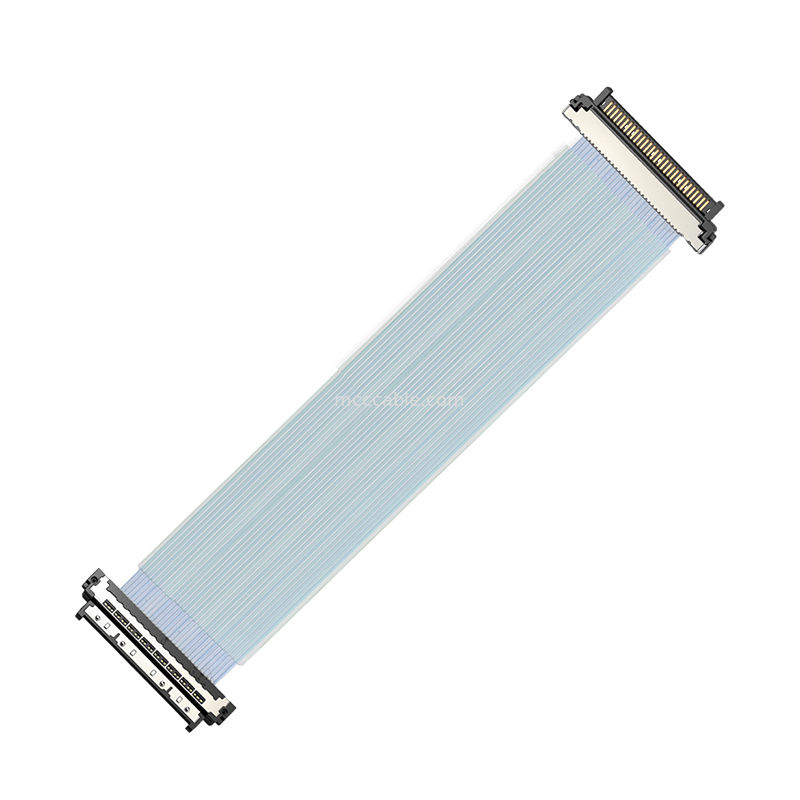 0.4mm USL20-30SS-035BH Micro Coax Lintkabel 5G MmWave-klaar voor kleine cel antenneverbindingen