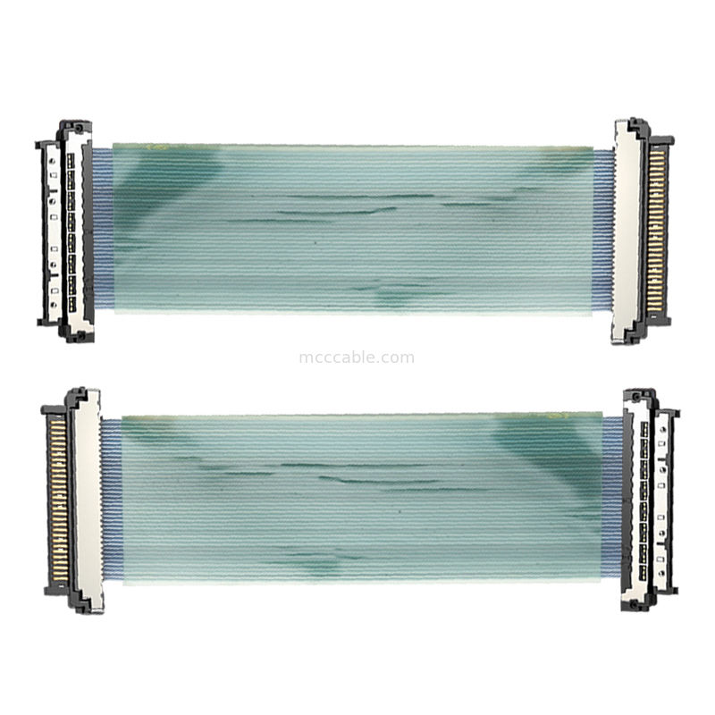 0.4mm USL20-30SS-050BH Micro Coax Cable Assembly EMI-beschermd voor nucleaire installatie inspectie bots