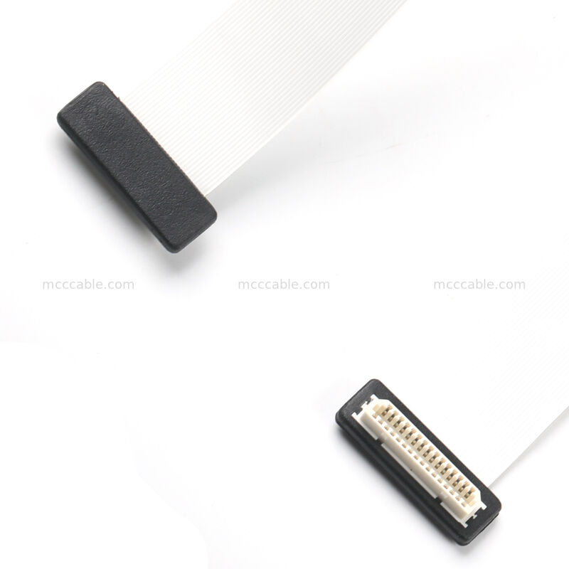 31 pin FFC/FPC-kabelassemblage, 0,5 mm pitch, UL 2896-gecertificeerd, dubbel-end