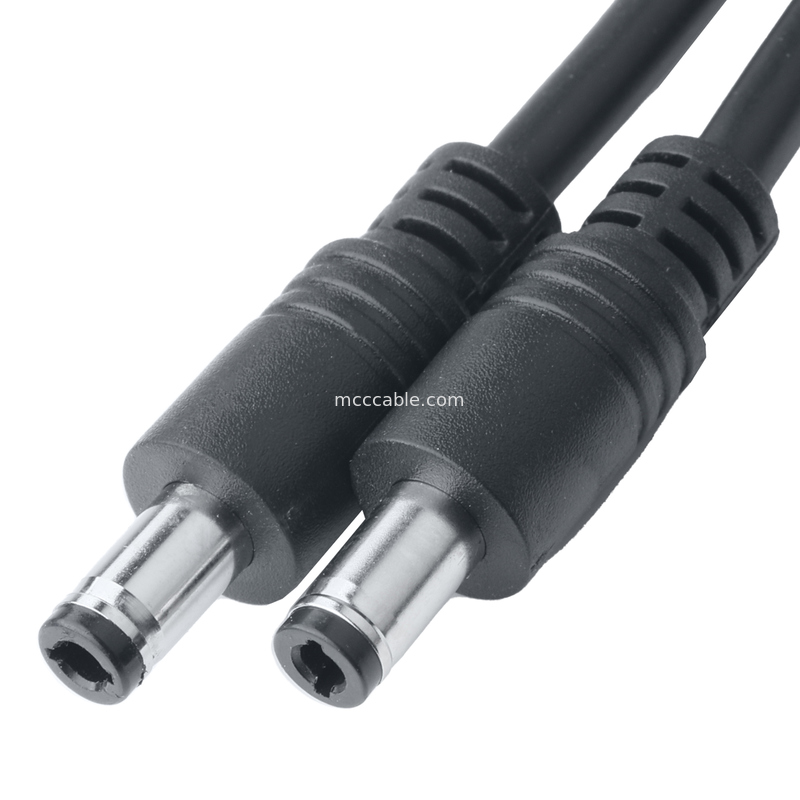 3.3mm Pitch to DC Plug 2.5x5.5mm Kabelassemblage - UL2464 20AWG PVC
