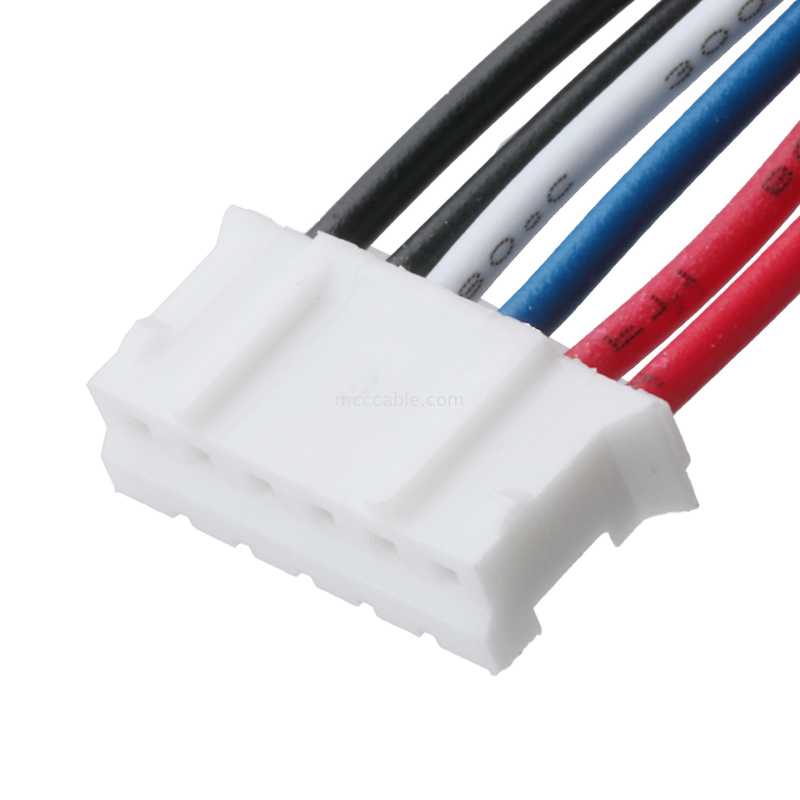 6-pins naar 6-pins kabelboom - 2,0 mm pitch UL1007 26AWG - Aangepaste pinout