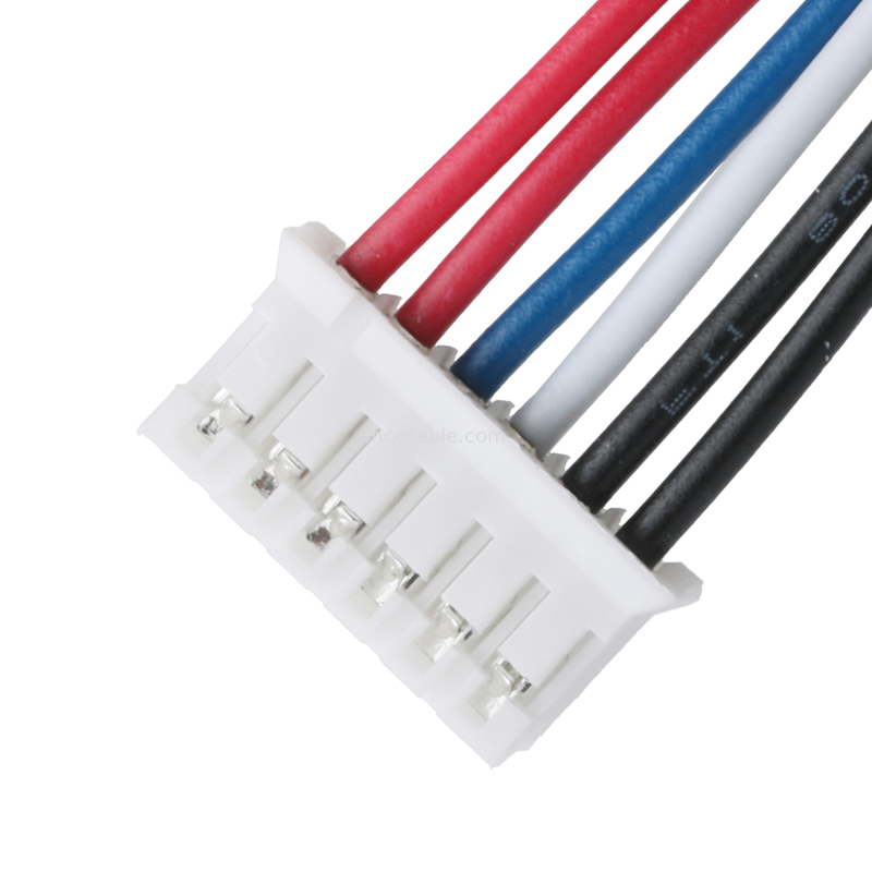 6-pins naar 6-pins kabelboom - 2,0 mm pitch UL1007 26AWG - Aangepaste pinout