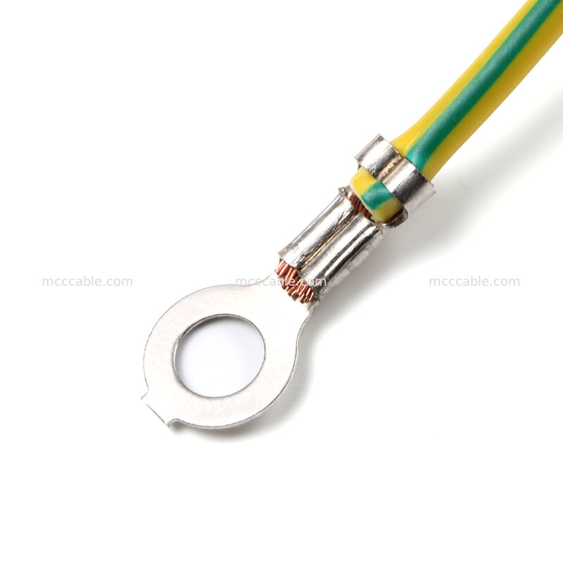 IEC C14 paneelmontage naar C13 netsnoer met aarddraad