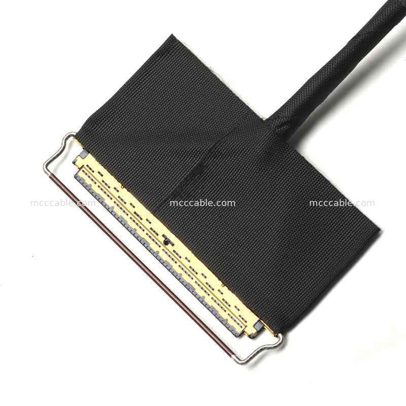 Custom 20453 50Pin tot 30Pin Micro Coax Display Cable Assembly voor LCD Driver Boards