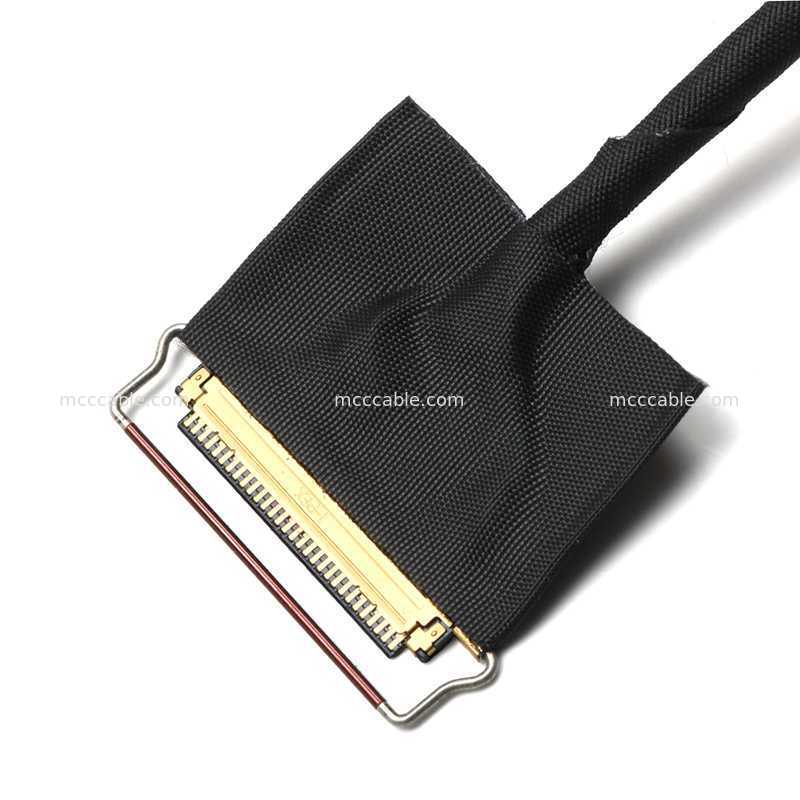 Custom 20453 50Pin tot 30Pin Micro Coax Display Cable Assembly voor LCD Driver Boards