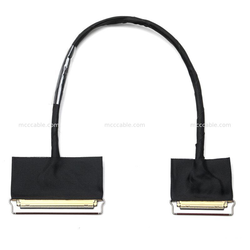 Custom 20453 50Pin tot 30Pin Micro Coax Display Cable Assembly voor LCD Driver Boards
