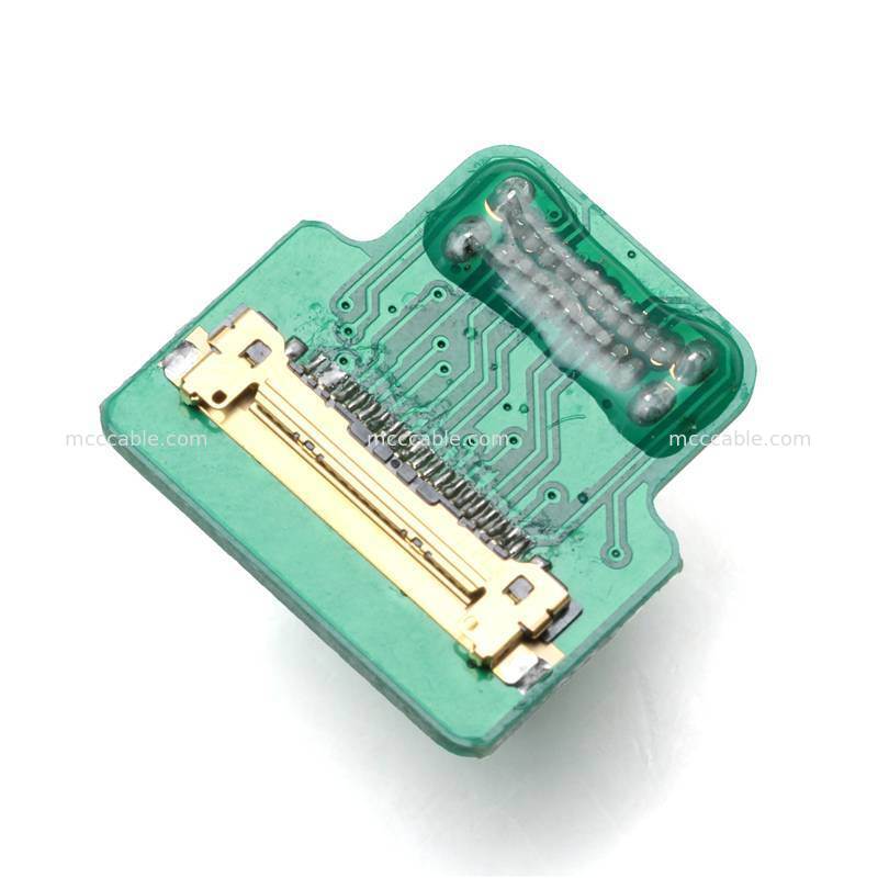 Custom Micro HDMI to Mini HDMI Micro Coax Cable Assembly voor ingebedde displaysystemen