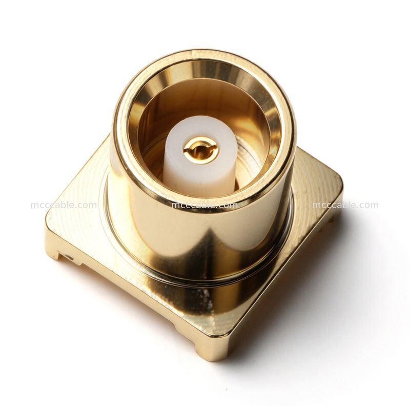Persoonlijke gouden PCB-montage RF-testconnector voor draadloze communicatiesystemen