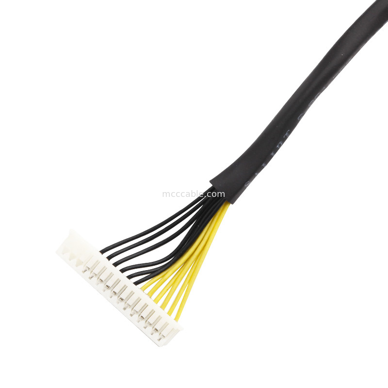 Lengte 100mm de Kabel Wl 1025h-15p van de Draaduitrusting aan de Kabelassemblage van Wl 1253h-15p Lvds